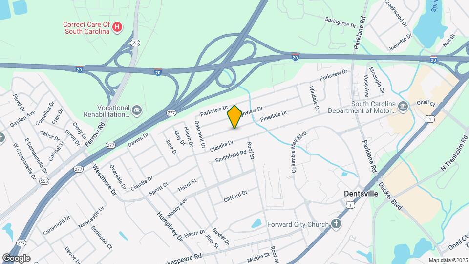 7316 Pinedale Dr Mapa y Detalles de la Ubicación