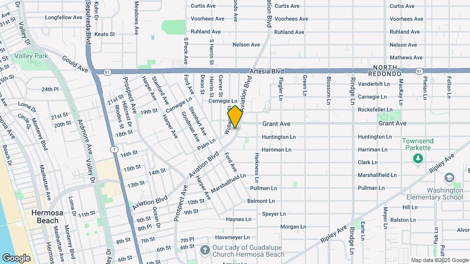 1509-1515 Aviation Blvd Map and Location Details