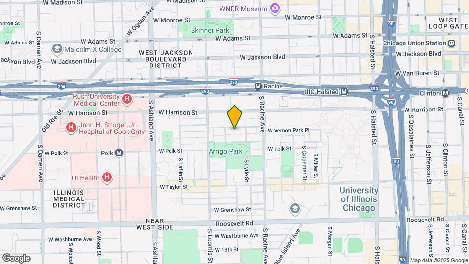1295 W Flournoy St, Unit A Map and Location Details