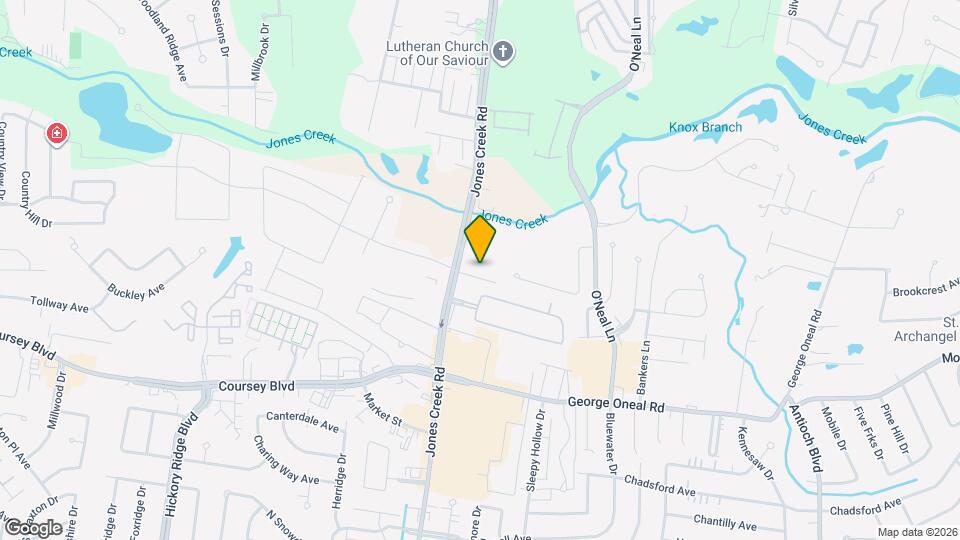 15251 Jones Creek Village Ave, Unit B Map and Location Details