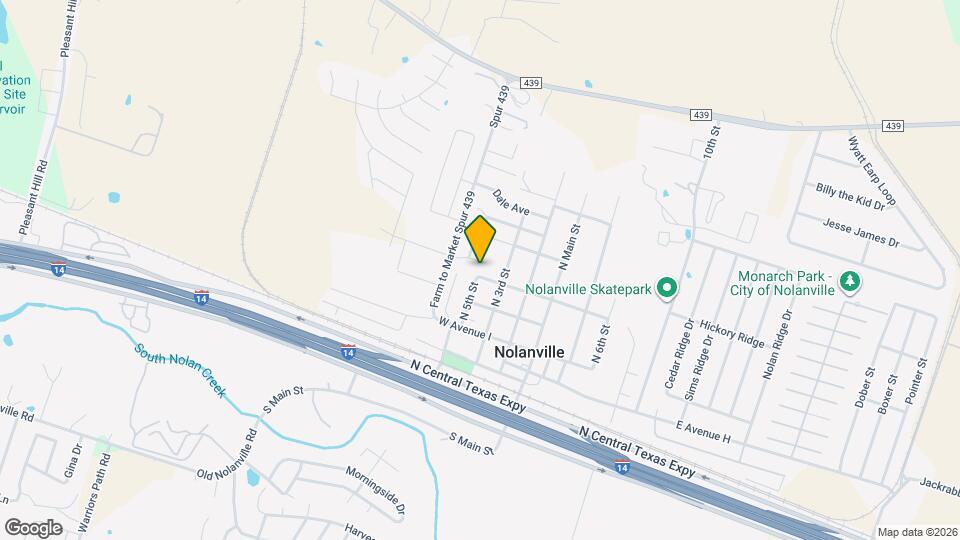 401 Topeka Ct, Unit #A Map and Location Details