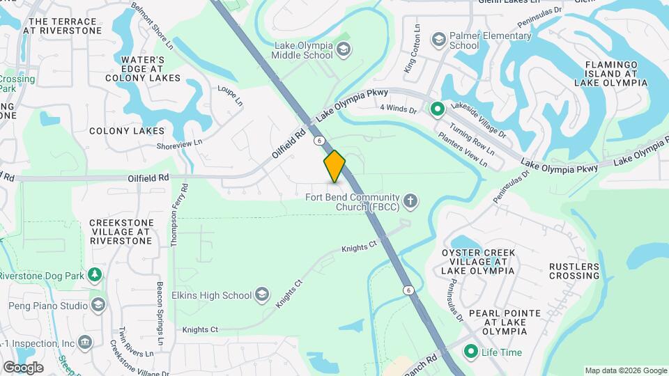 7418 Colony Bend Ln Map and Location Details