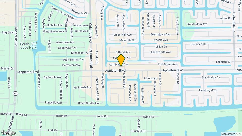 14142 Appleton Blvd Map and Location Details