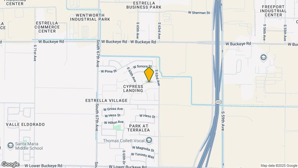 6329 W Nez Perce St Map and Location Details