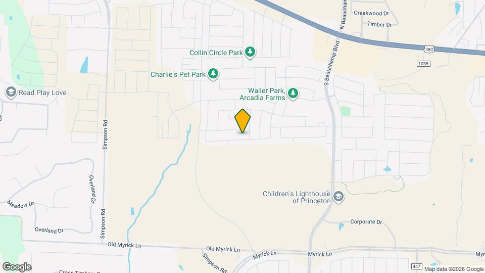 1204 Sequoia Ln Map and Location Details