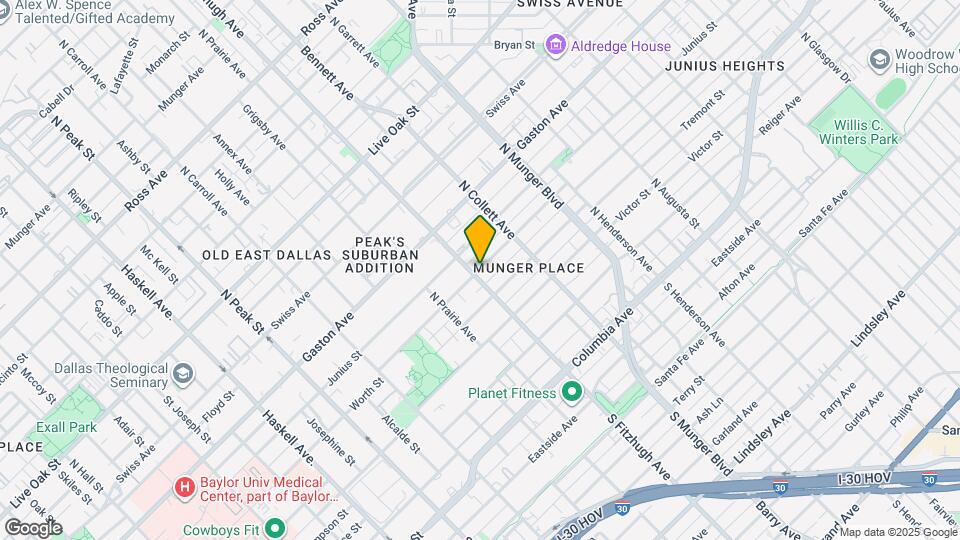 4911 Worth St Map and Location Details