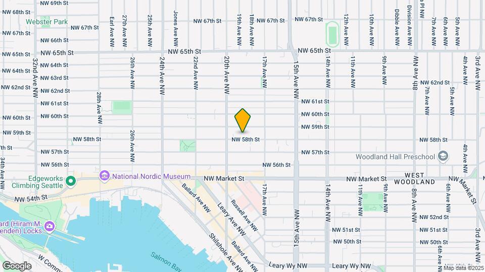 1742 NW 58th St Map and Location Details