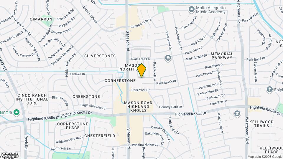 21739 Park Bend Dr Map and Location Details