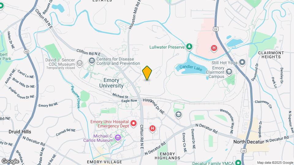 702 Luckie Ln NE Map and Location Details