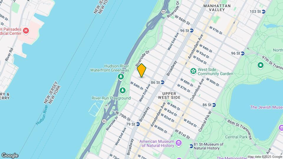 331 W 85th St Mapa y Detalles de la Ubicación