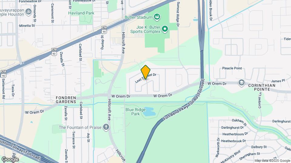 6902 Oakmantle Dr Map and Location Details