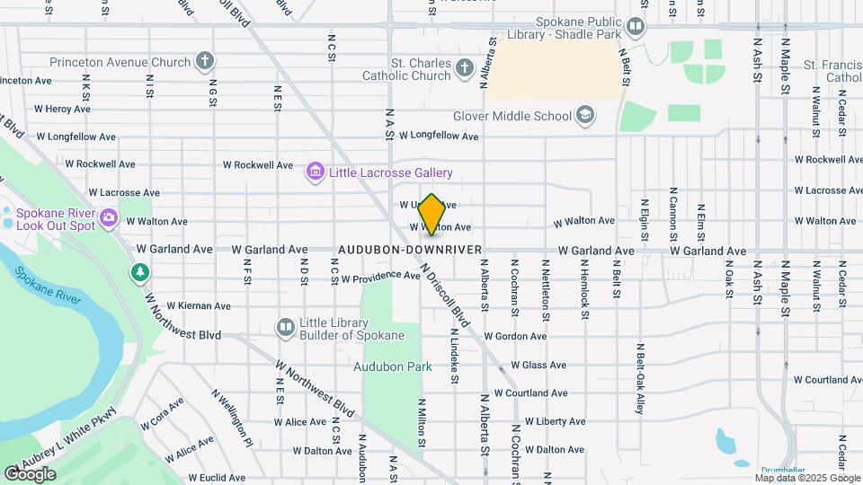 2726 W Garland Ave Map and Location Details