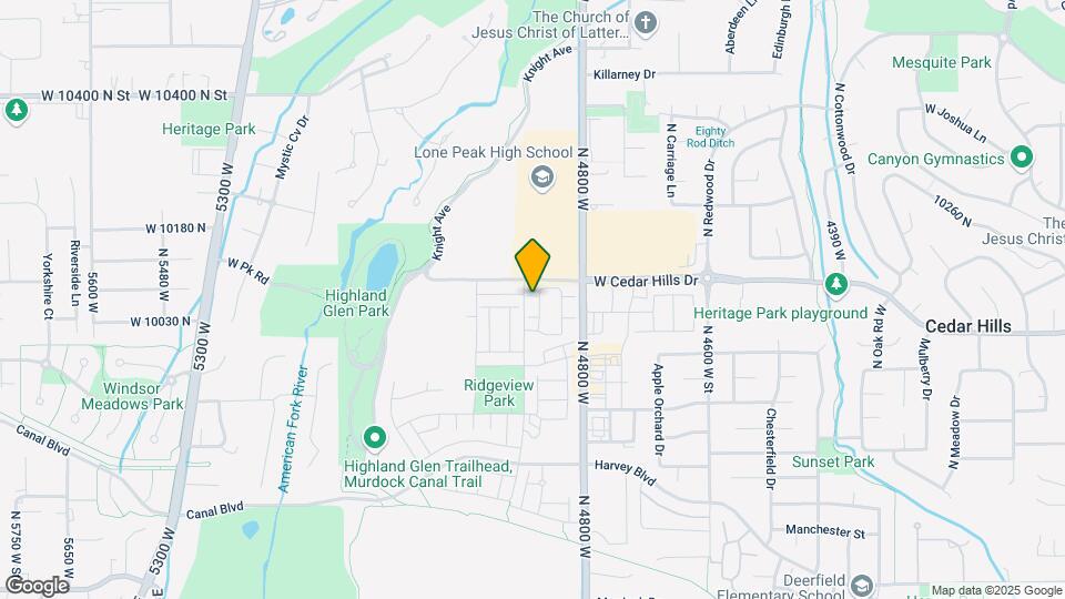 4883 Coulter Ct Map and Location Details