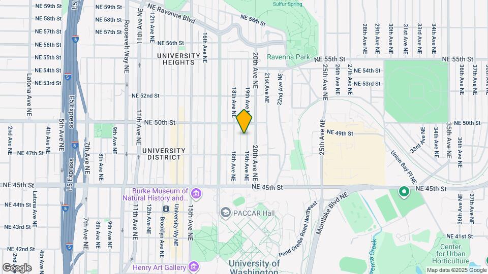 4733 19th Ave NE Mapa y Detalles de la Ubicación