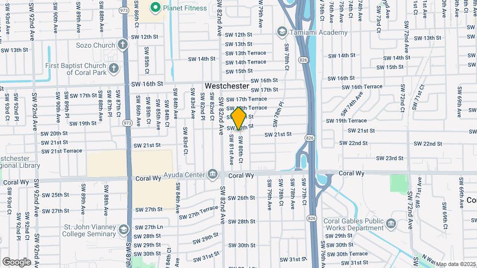 2040 SW 80th Ct Map and Location Details