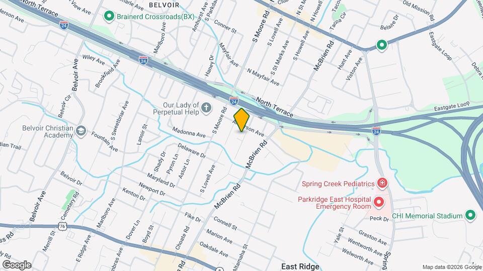 509 S St Marks Ave Mapa y Detalles de la Ubicación