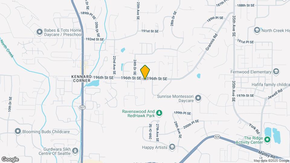 2526 196th St SE Map and Location Details