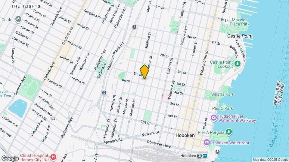 410 Jefferson St Map and Location Details