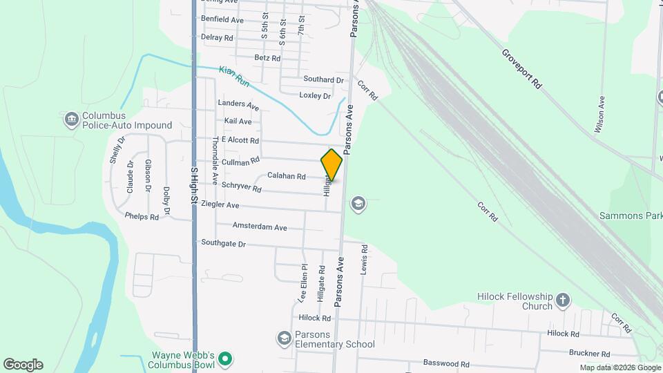 2866 Hillgate Rd Mapa y Detalles de la Ubicación