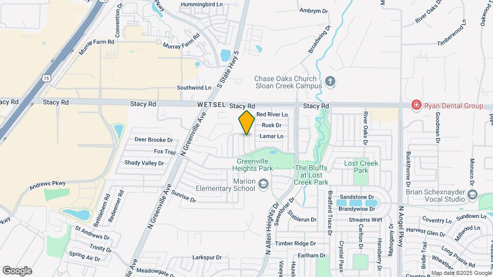 1714 Terrell Dr Map and Location Details
