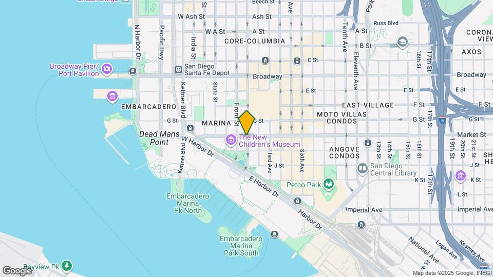 101 W Market St Map and Location Details