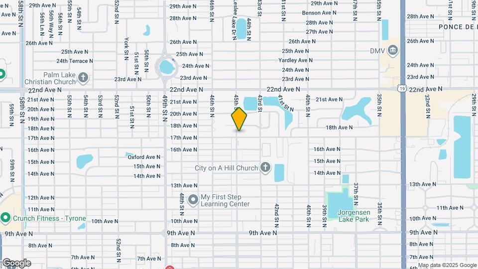 4445 17th Ave N Map and Location Details