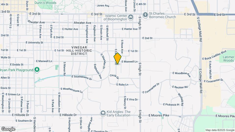 909 S Eastside Dr Map and Location Details