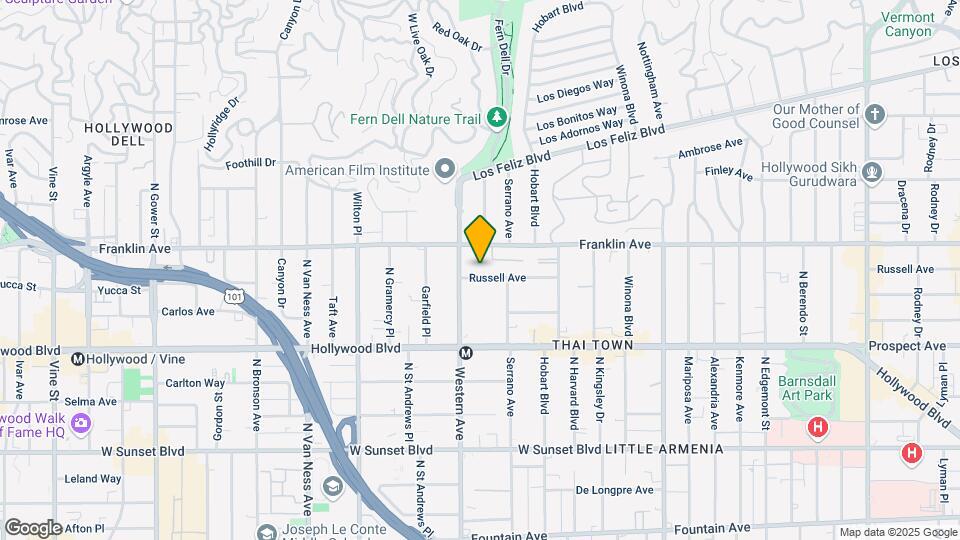 5435 Russell Ave Map and Location Details
