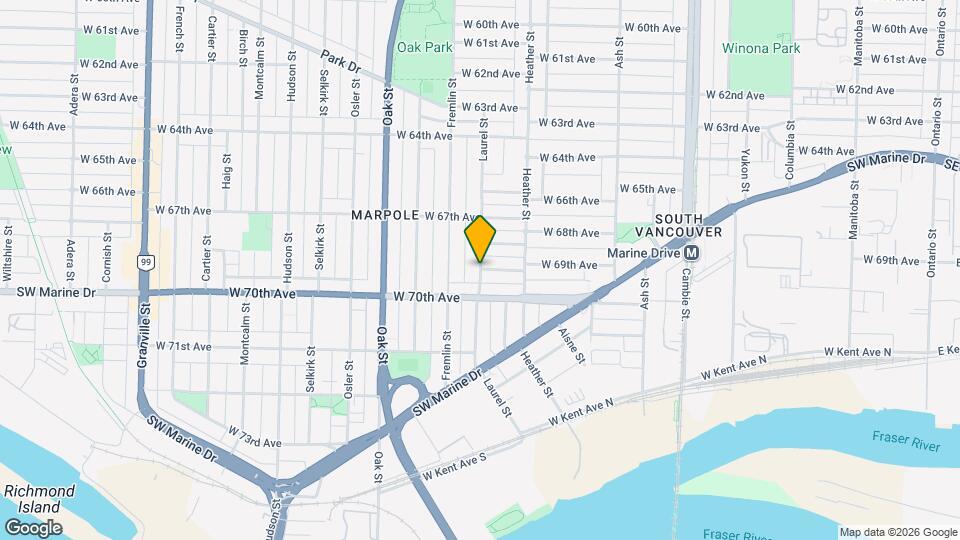 7xx W 69th Ave Map and Location Details