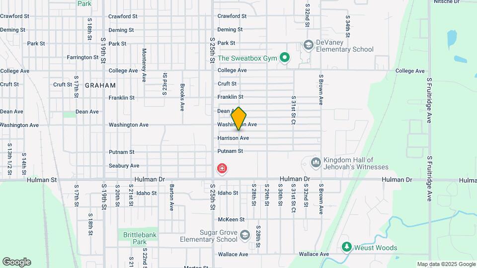 2626 Harrison Ave Map and Location Details