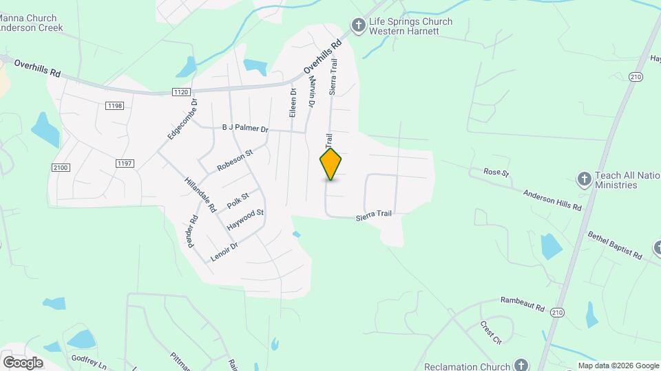 481 Sierra Trail Map and Location Details