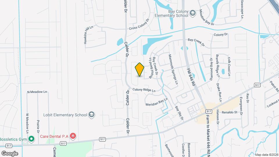 6733 Hidden Colony Ln Map and Location Details