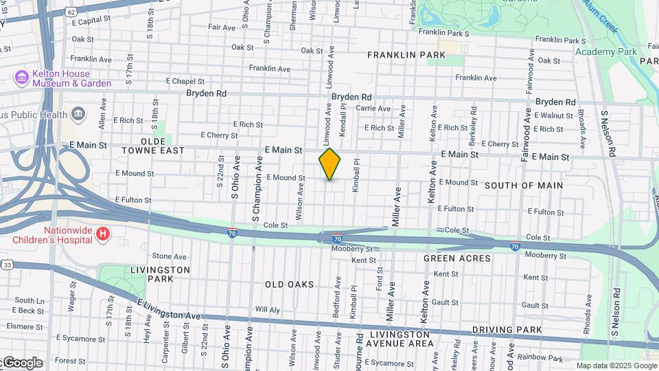 484 Linwood Ave Map and Location Details