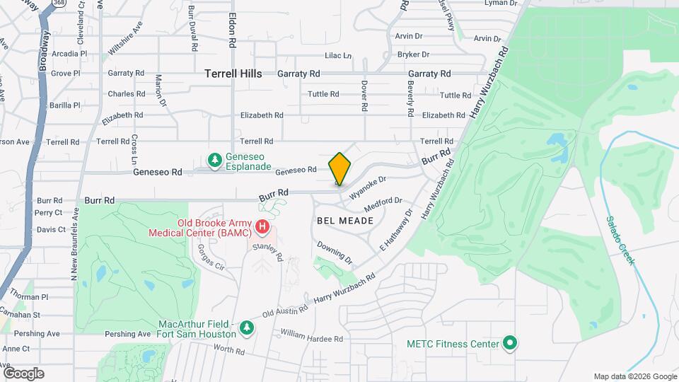 10254 Dover Rd Map and Location Details