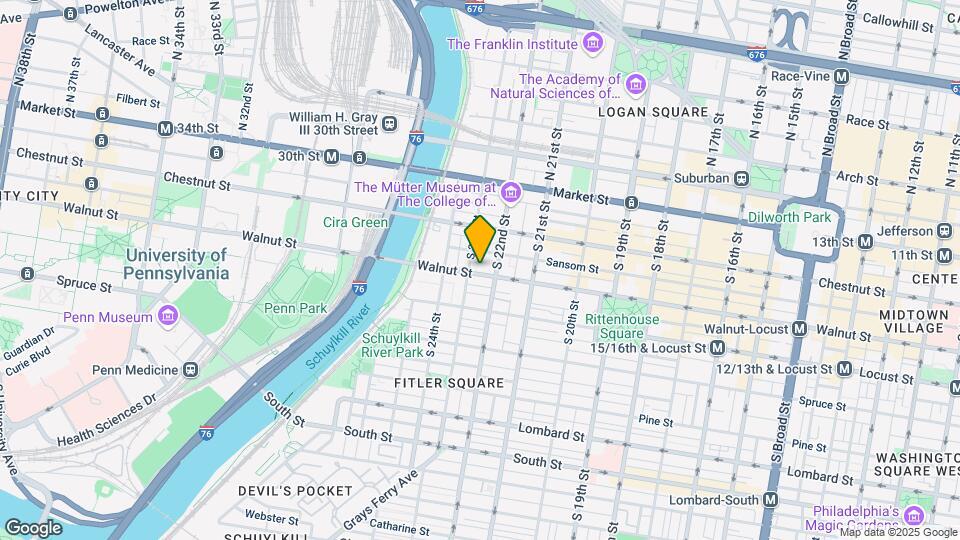 2205 Walnut St Map and Location Details