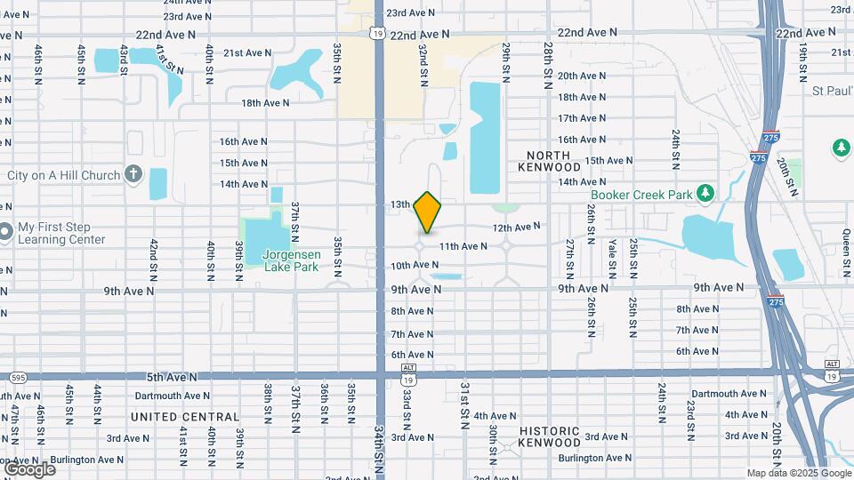 1111 32nd St N Map and Location Details
