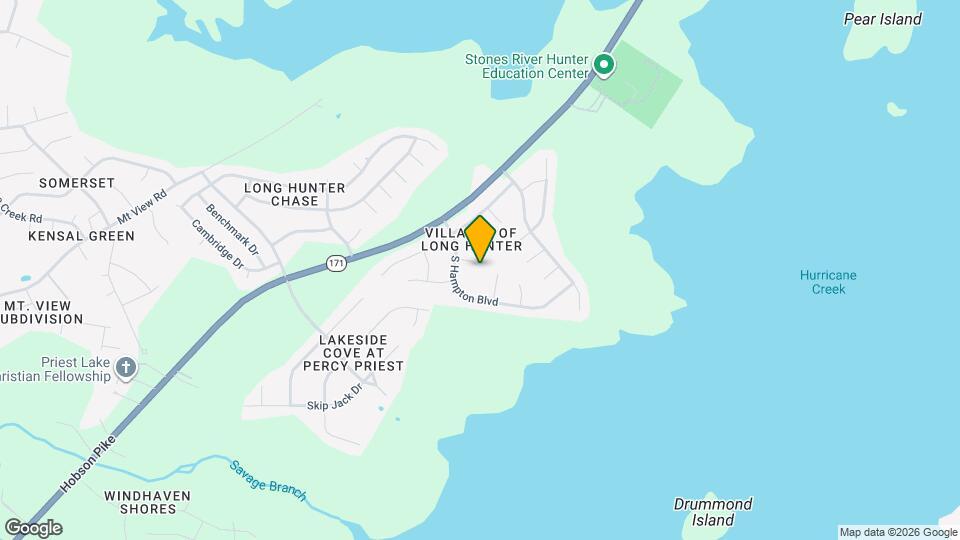 1116 S Hampton Cl Mapa y Detalles de la Ubicación