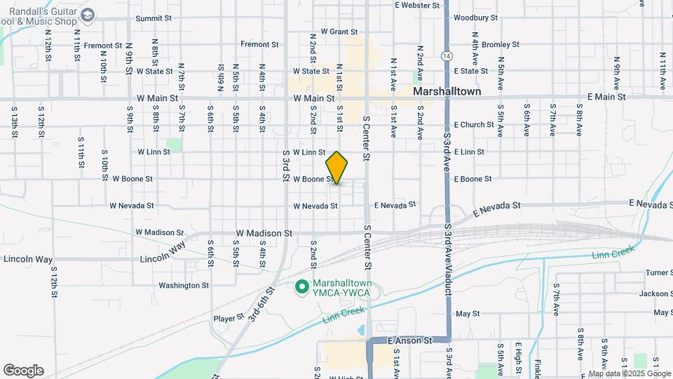 305 S 1st St Map and Location Details