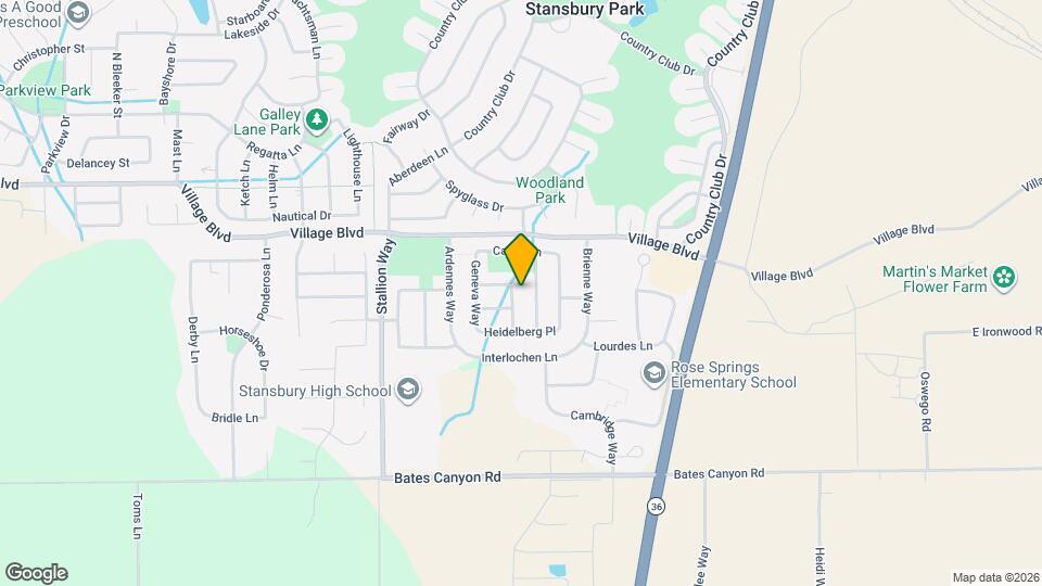 5502 Lucerne Pl Map and Location Details