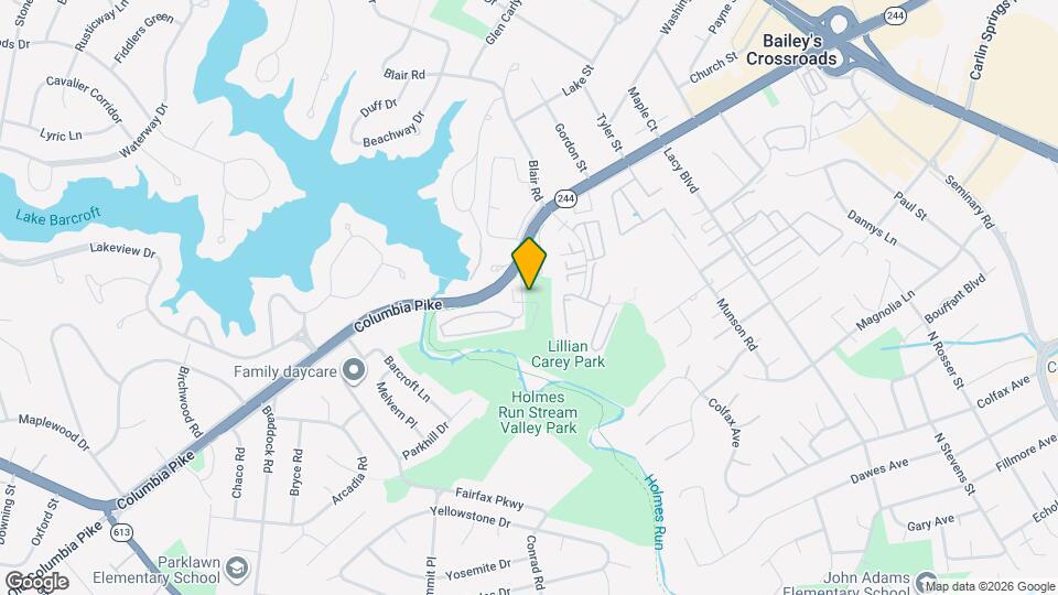 6158 Carey Park Ln Map and Location Details