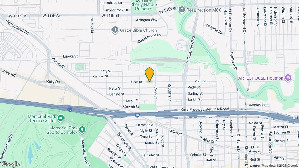 5615 Kiam St Map and Location Details