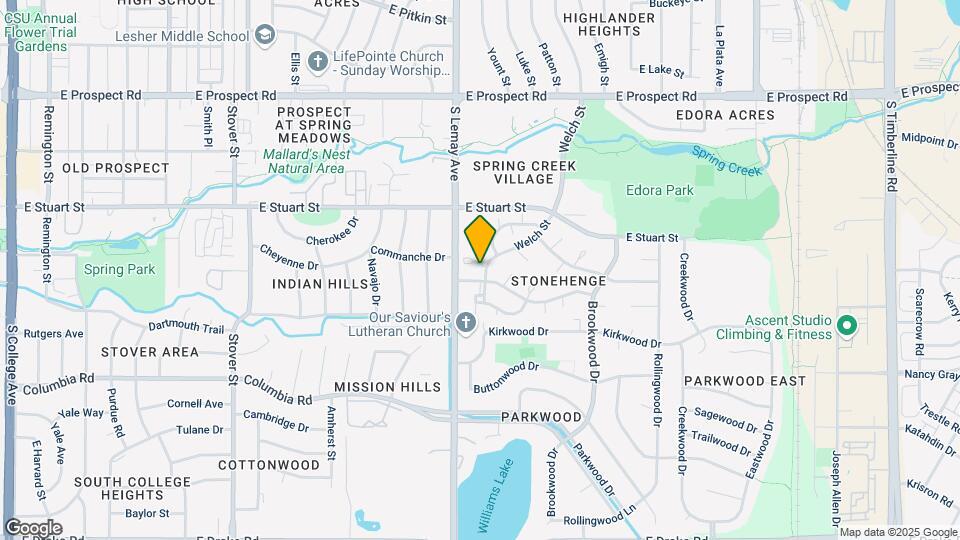1133 Indian Summer Ct Map and Location Details