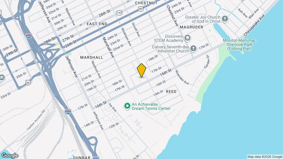 1610 Shiloh Pl Map and Location Details