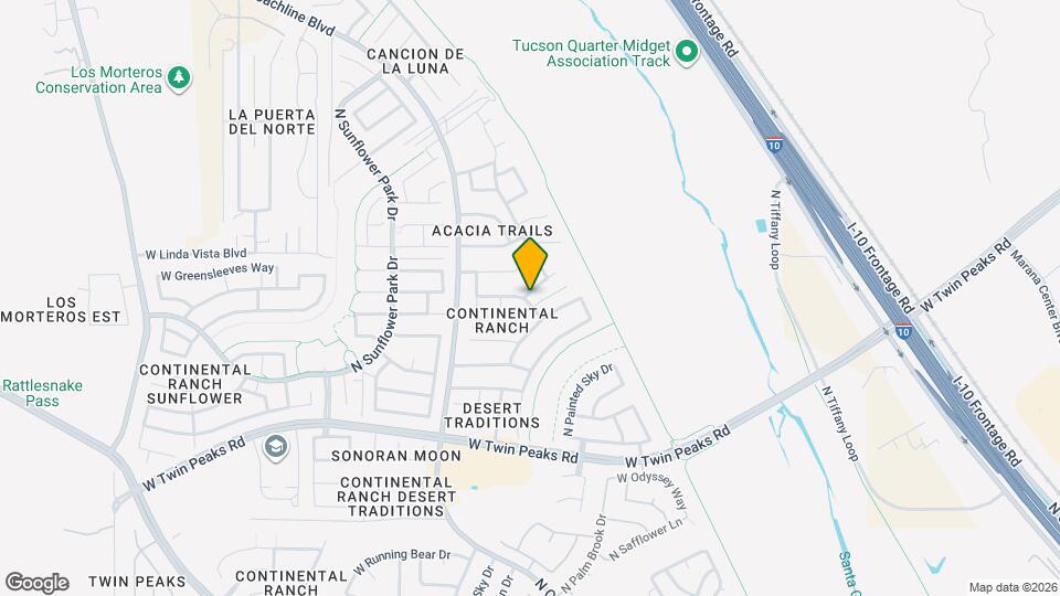 7453 W Sonesta Dr Map and Location Details