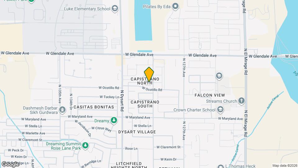 12916 W Lawrence Ct Mapa y Detalles de la Ubicación