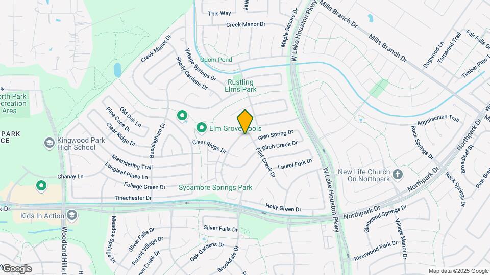 3038 Sycamore Springs Dr Map and Location Details