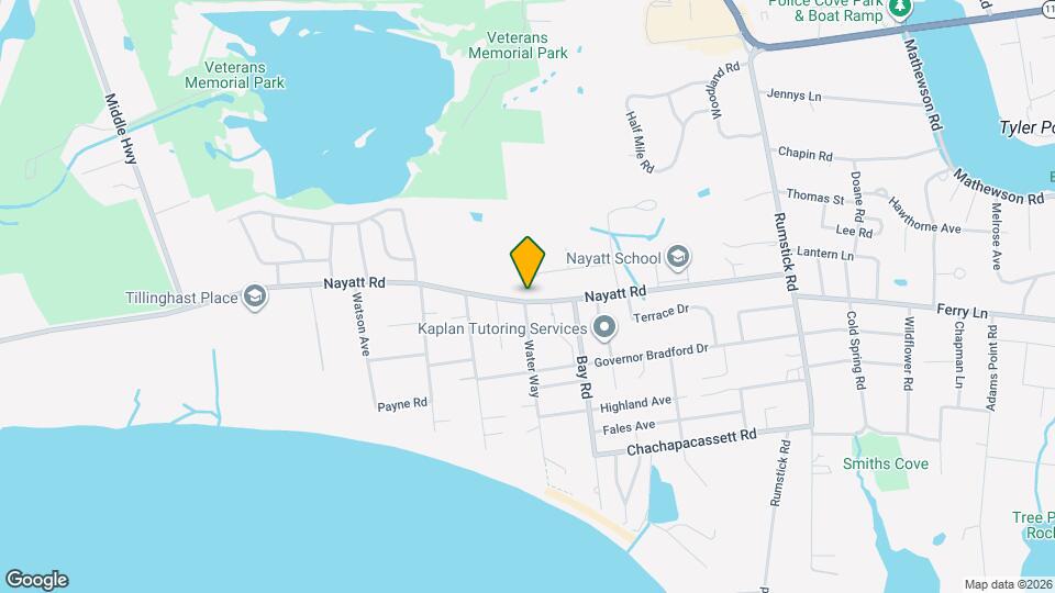 348 Nayatt Rd Mapa y Detalles de la Ubicación