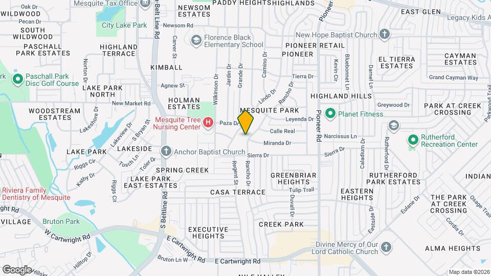 1125 Rancho Dr Map and Location Details