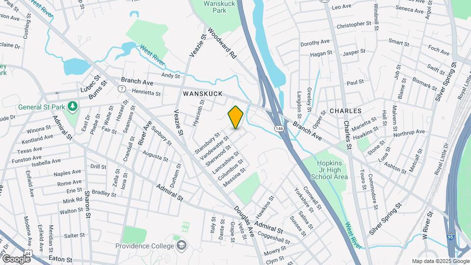 101 Vandewater St, Unit 3 Map and Location Details