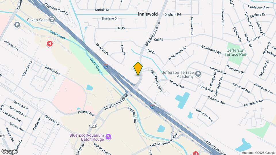 5600 Bluebonnet Blvd Map and Location Details